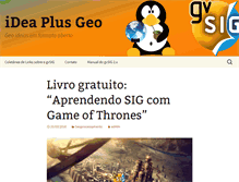 Tablet Screenshot of geo.ideaplus.com.br